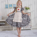 baby girls plaid party dresses